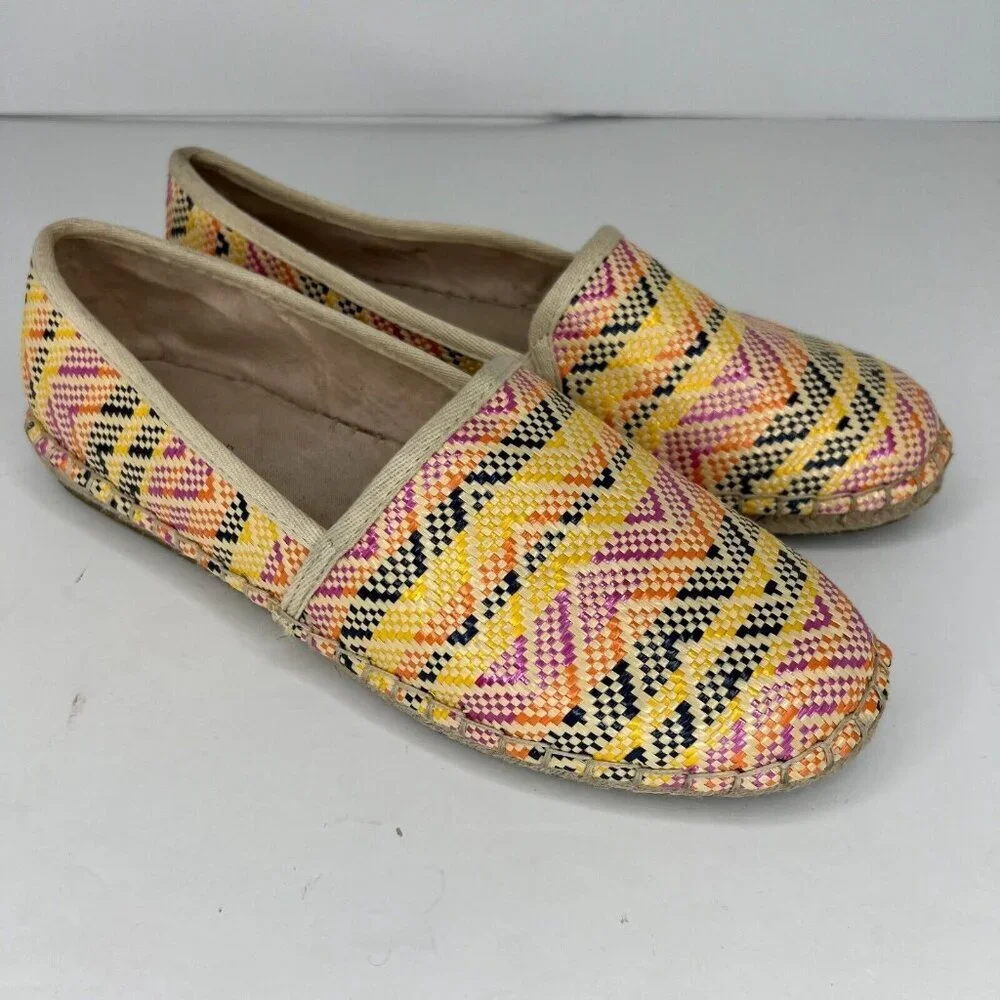 Charter Club Womens Joeey Multicolor Espadrille Manmade Slip On Size 9.5M Flats